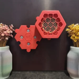 Bienenhotel 50, Farbe: süße Kirsche