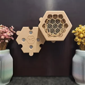 Bienenhotel 50, Farbe: cremiger Kaffee