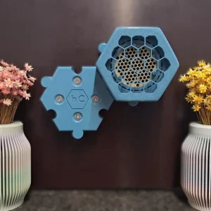 Bienenhotel 50, Farbe: flaches Gewässer