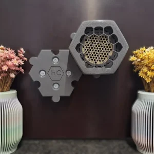 Bienenhotel 50, Farbe: flüssiger Asphalt