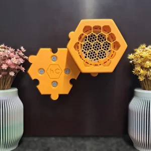 Bienenhotel 50, Farbe: milder Sanddorn