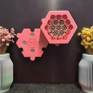 Bienenhotel 50, Farbe: sanfte Blüte