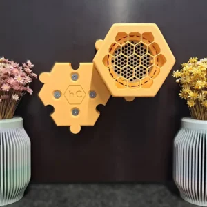 Bienenhotel 50, Farbe: zarter Pfirsich