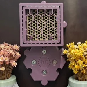 Bienenhotel 75, Farbe: beruhigender Lavendel