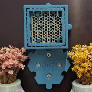 Bienenhotel 75, Farbe: flaches Gewässer