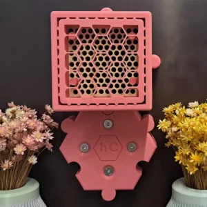 Bienenhotel 75, Farbe: sanfte Blüte