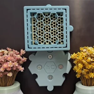 Bienenhotel 75, Farbe: seichte Blüte