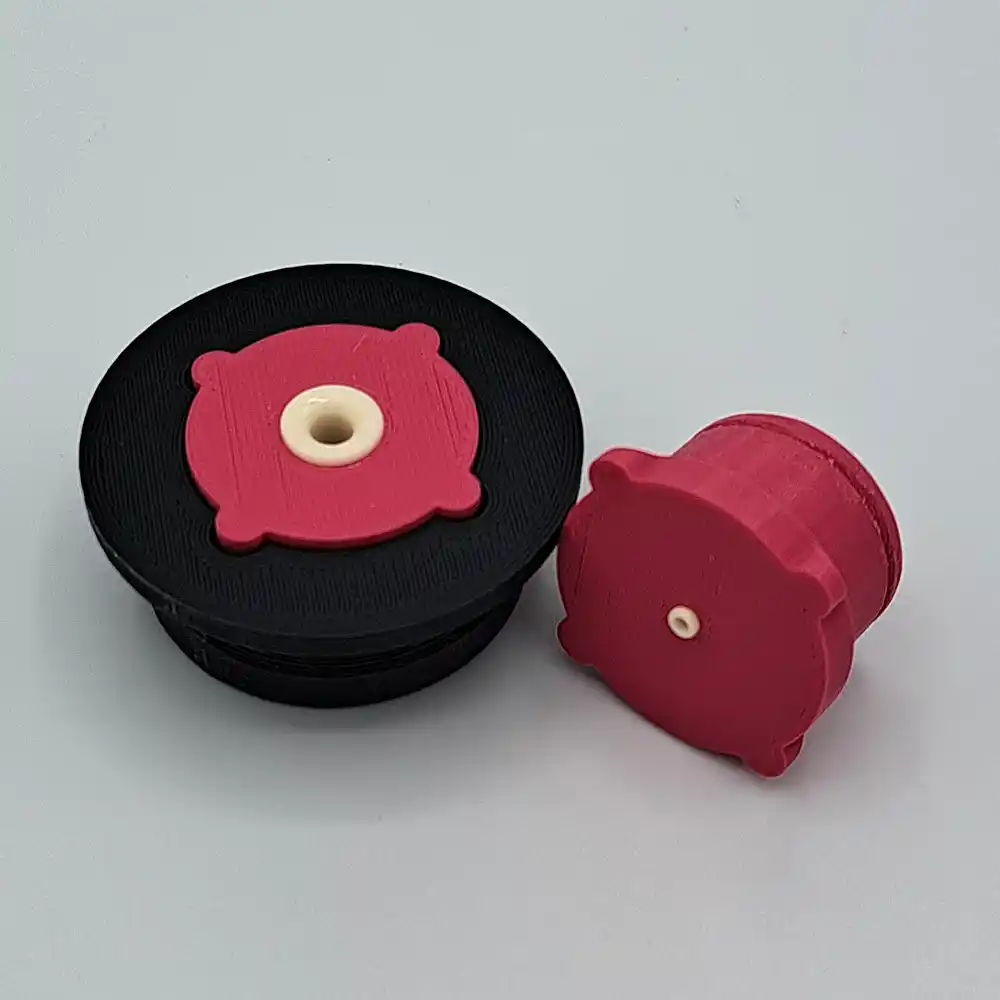 Flechtbuchse nach der Prozessoptimierung