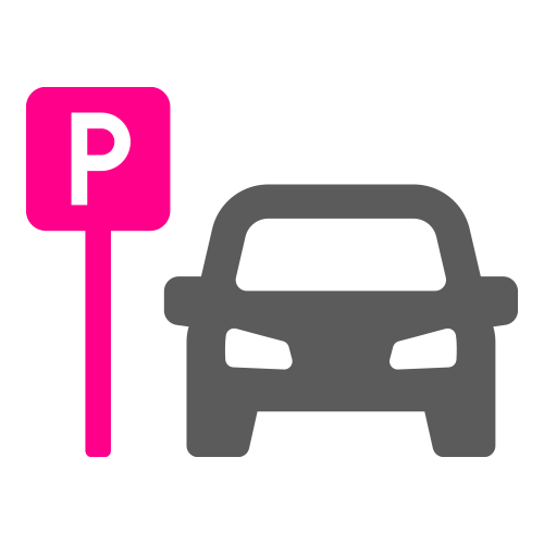 Mitarbeiterparkplätze bei hofmann CERAMiC